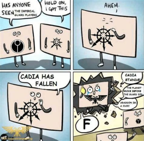 CADIA STANDS, DAMN YOU! - 9GAG