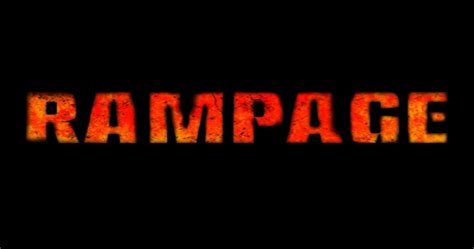 Rampage Movie Logo (2018) by TylerCluberlang on DeviantArt