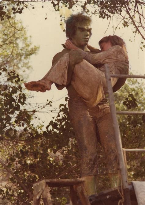 Collection of behind-the-scenes photos of Bill Bixby and Lou Ferrigno ...