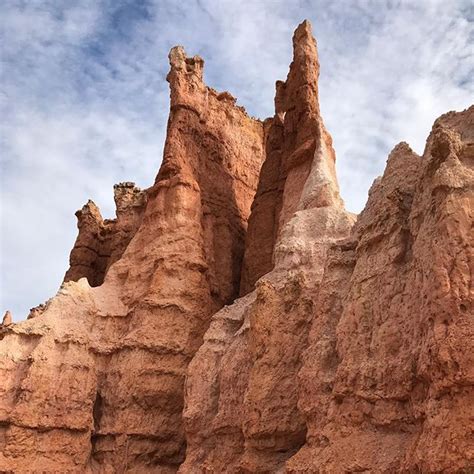 By @drewtrush // The hoodoo's of Bryce Canyon are formed in layers of limestone known as the ...