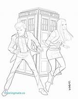 Tardis Coloring Page At GetColoringscom  Free Printable Colorings sketch template