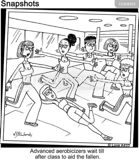 Aerobics Class Cartoons and Comics - funny pictures from CartoonStock