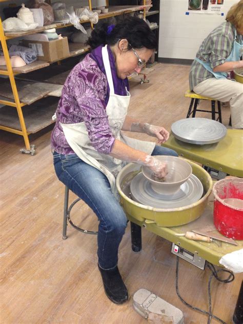 Pottery class, October 2013