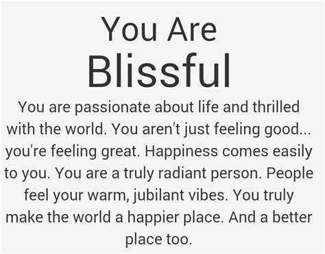 Blissful | Positive quotes, Live life, Feel good