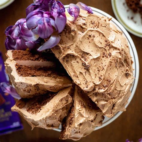 Cadbury Dairy Milk Chocolate Cake - Essence Eats