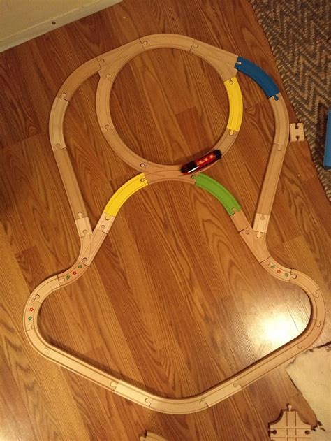 Finding a BRIO track layout that double self-reverses a battery-powered ...