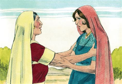 Ruth And Naomi From The Bible