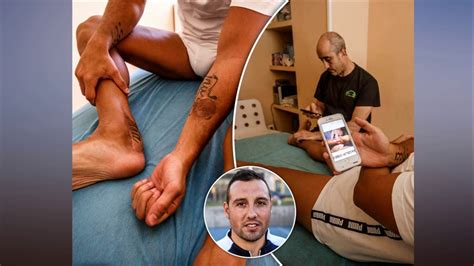 Santi Cazorla injury Arsenal ace reveals graphic snaps after ankle surgery and gangrene - YouTube