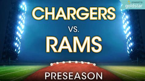 Chargers vs Rams Discount, Tickets, Deal