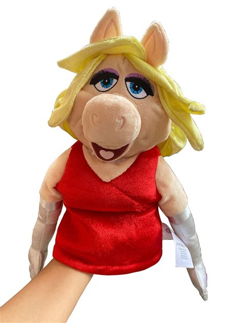 Buy The Muppets Miss Piggy Muppet Plush Hand Puppet 40cm Online at ...