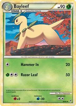 Bayleef | Pokédex