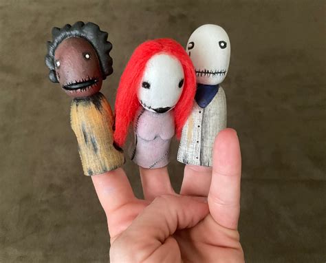 Salad Fingers the Finger Puppets Hubert Cumberdale Margory - Etsy