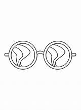 Sunglasses Coloring Pages To Print  Free Printable sketch template