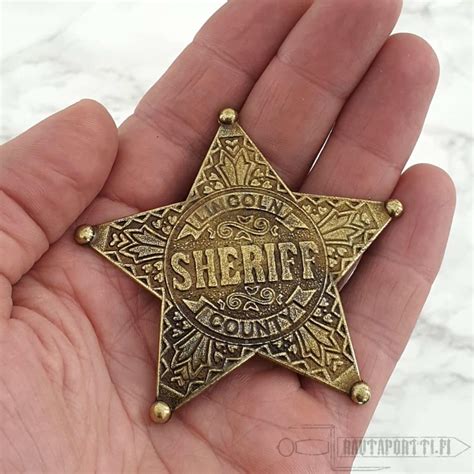 Lincoln County Sheriff Badge - Irongate Armory