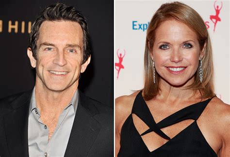 Katie Couric and Jeff Probst Reveal That They Once Dated - TV Guide