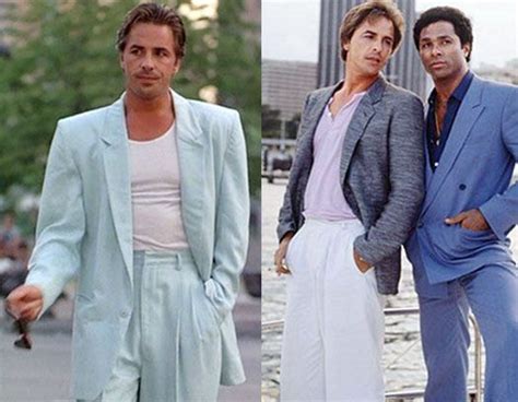 Don Johnson's Iconic Armani Suits from Miami Vice