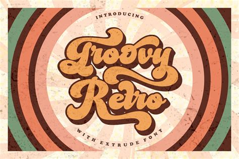 Download Groovy Retro Font for FREE - Font Studio