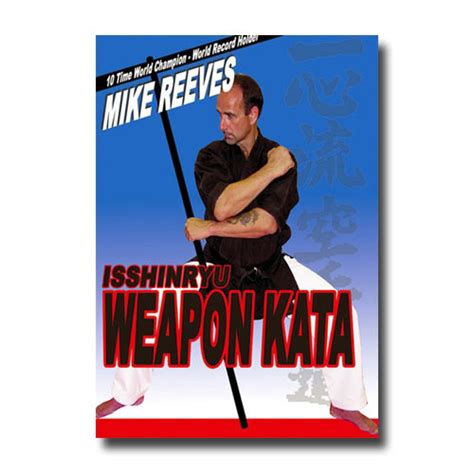 Isshinryu Weapon Kata (DVD) - Bo Staff Instructional Videos - Isshinryu Karate Kata DVD