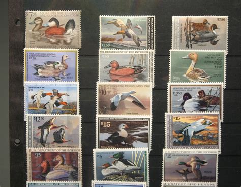 www.decoysforsale.com - Collection of Federal Duck Stamps, 1935-2010.