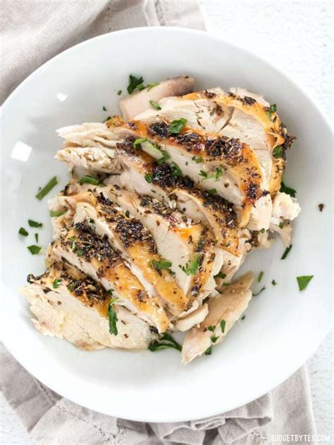 Herb Roasted Chicken Breasts - Budget Bytes