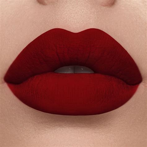 Velvetines Liquid Lipstick | Full-Coverage Matte Liquid Lipstick | Matte red lipstick makeup ...
