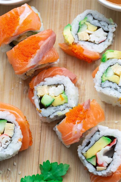 Alaska Roll Sushi Recipe {10 Minutes} - The Big Man's World