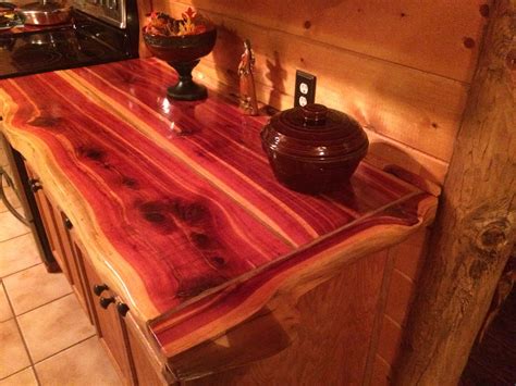 Wood Countertop by Locke's Hunting Knives and Rustic Furniture Hunting Knives, Wood Countertops ...