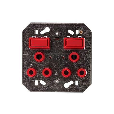 CRABTREE CLASSIC SWITCH SOCKET+YOKE DEDICATED 16A 4x4 DOUBLE | Voltex