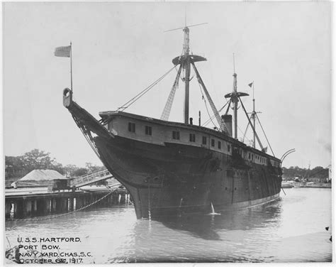 NH 53656 USS HARTFORD (1859-1956)