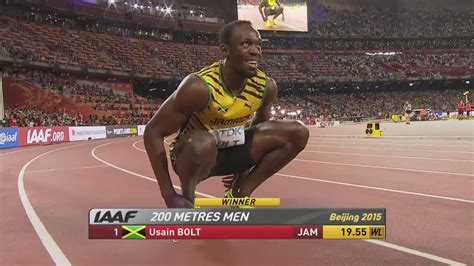 Usain Bolt Wins Gold in Men’s 200m World Championship #Beijing | I AM A JAMAICAN