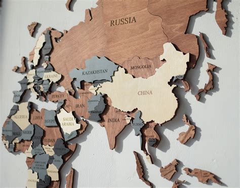 Wooden World Map Wall Art - Weepil Blog and Resources