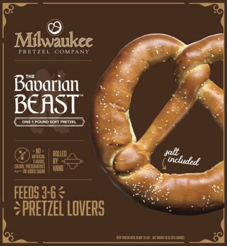 Milwaukee Pretzel Company The Bavarian Beast™ Soft Pretzel, 16 oz - Food 4 Less