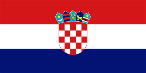 Drapeau de la Croatie, Drapeaux du pays Croatie