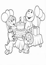 Free Printable Barney Coloring Pages For Kids sketch template