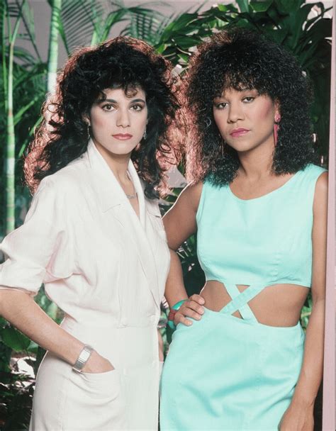 Saundra Santiago and Olivia Brown, "Miami Vice" TV series, 1984-1989 ...