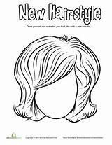 Hair Coloring Pages At GetColoringscom  Free Printable Colorings sketch template
