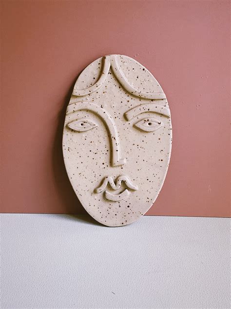 Ceramic Wall Mask - In August Company