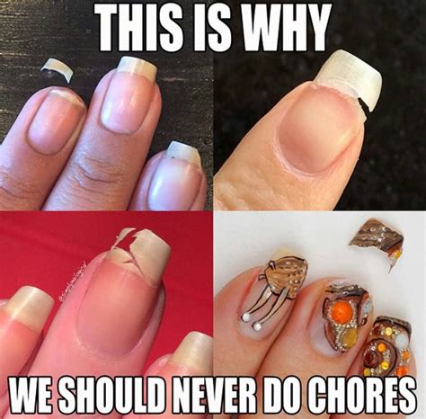 yep.... | Nails, Nail memes, Nail problems