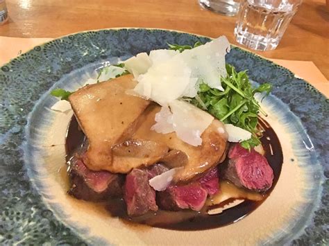 Tagliata with mushrooms • A Portuguese Affair