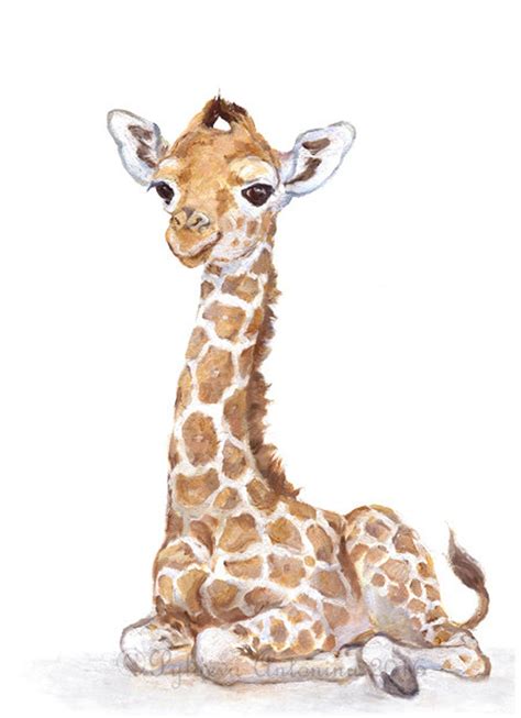 Giraffe nursery print Giclee Safari Nursery Art Baby | Etsy Giraffe Nursery Prints, Safari ...