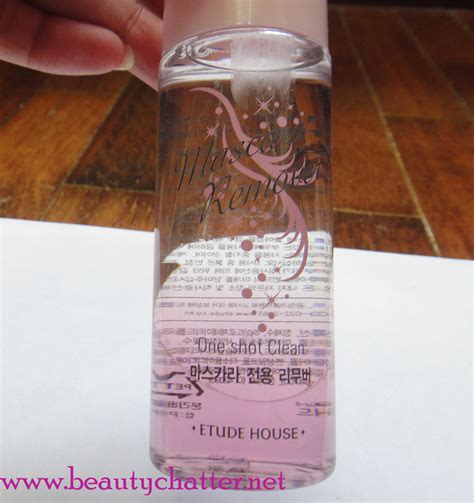 BEAUTY CHATTER: Etude House - Mascara Remover (One Shot Clean) [REVIEW]