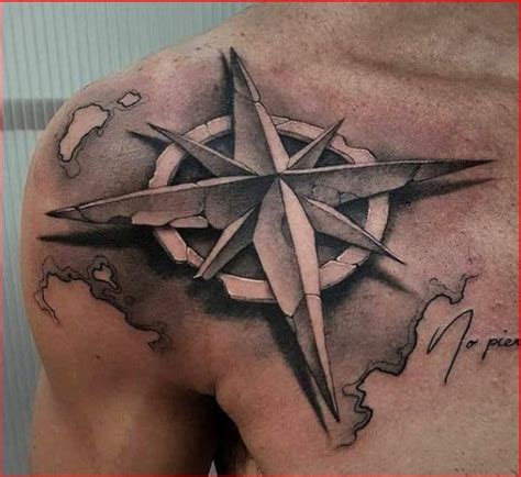 Nautical Star Tattoos Clipart Navigational Tattoo Nau - vrogue.co