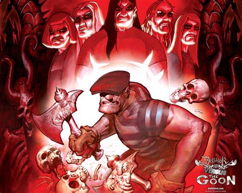 Dethklok vs. The Goon :: Desktops :: Dark Horse Comics