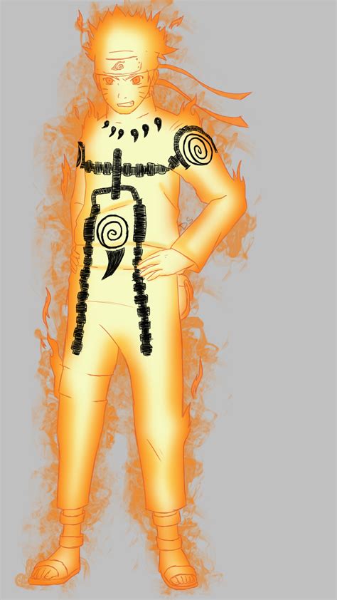 Naruto Kyuubi Chakra by Ds-Seraphim on DeviantArt