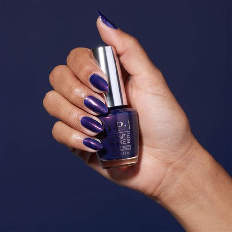 Straight from the midnight sky, this deep purple nail polish sets the stage for an unforgettable ...