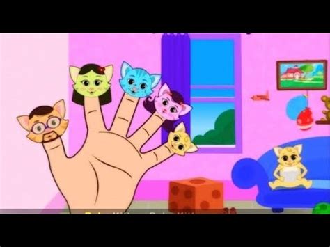 Nursery Rhymes Cat Finger Family/Children Song - YouTube