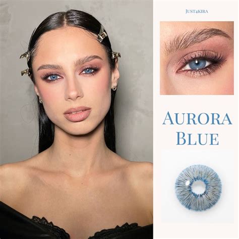 AuroraBlue Soft Contact Lenses - Perfect Blue Color for Any Eye