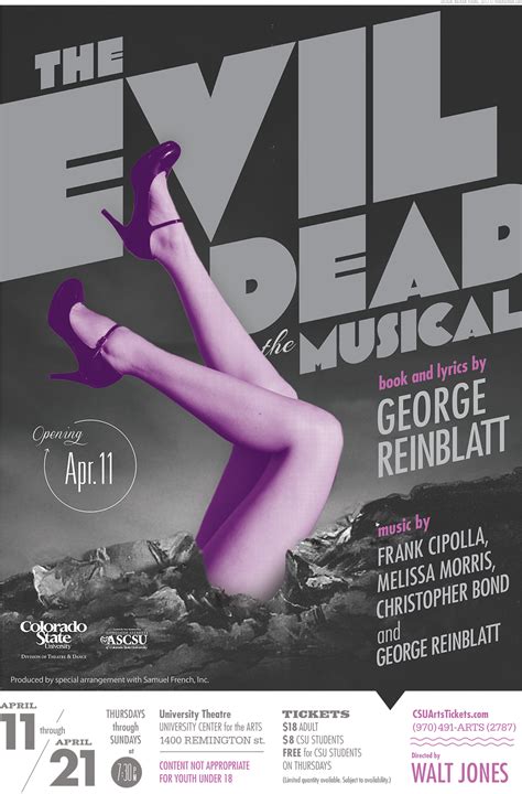 Evil Dead: the Musical by George Reinblatt - Theatre