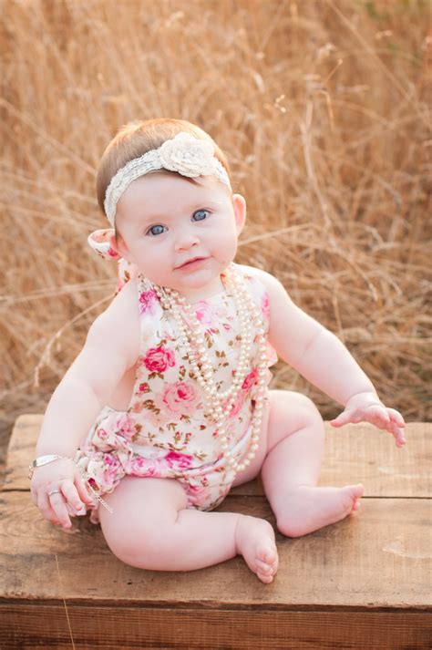 Robinwood Photography: Six Month Old Baby Girl Pictures / Oregon City Portrait Photographer ...