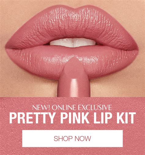 Official Site: Makeup, Skin Care & Beauty | Charlotte Tilbury Kissable Lips, Pink Lipsticks, Lip ...